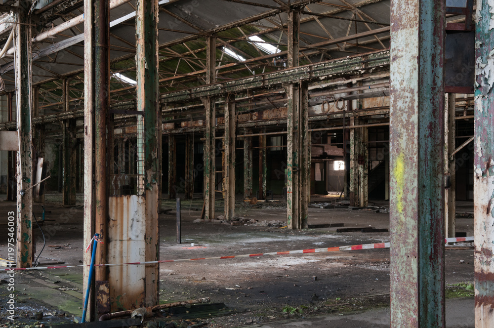 Metallfabrik vor dem Abriss, Lostplace