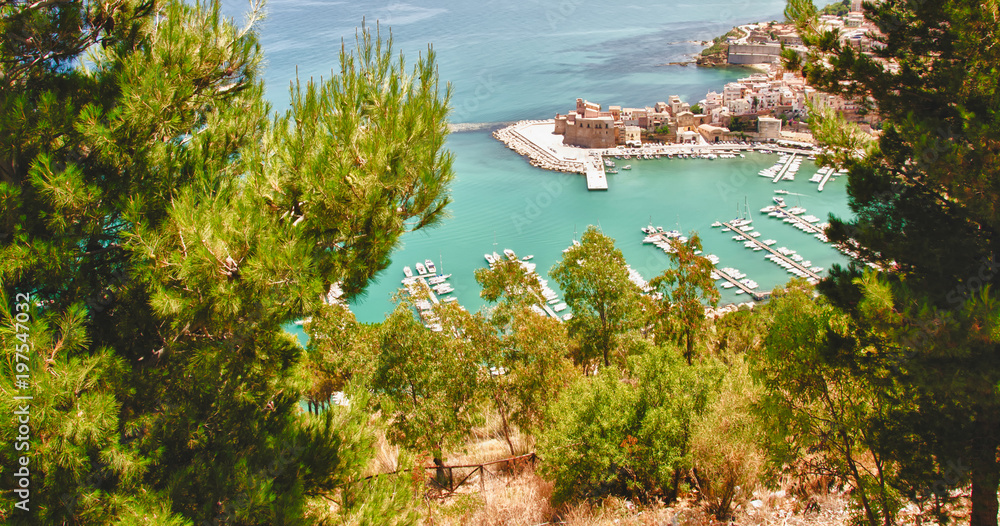 Naklejka premium Colors of Sicily in Summer