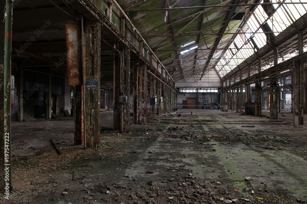 Metallfabrik vor dem Abriss, Lostplace