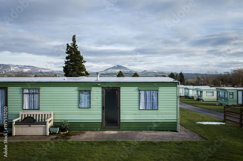 static caravan on a site in wales   © andreac77