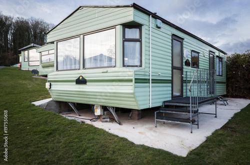 static caravan on a site in wales © andreac77