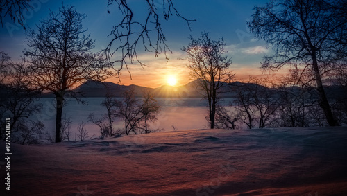 Winter Sunset © Сергей Цезарь