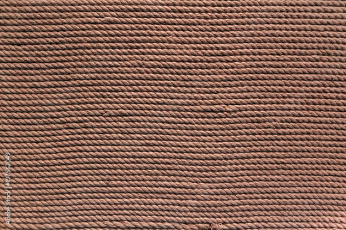 background texture of hemp rope