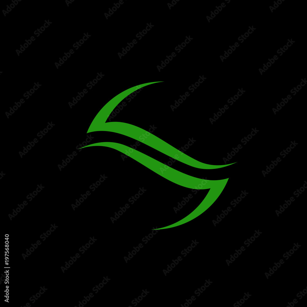 leaf logo design for nature icon or agriculture product leaf logo design for nature icon or agriculture product