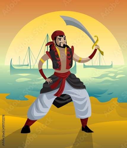 arabian sailor adventurer