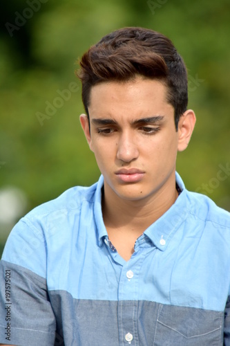 Sad Colombian Male