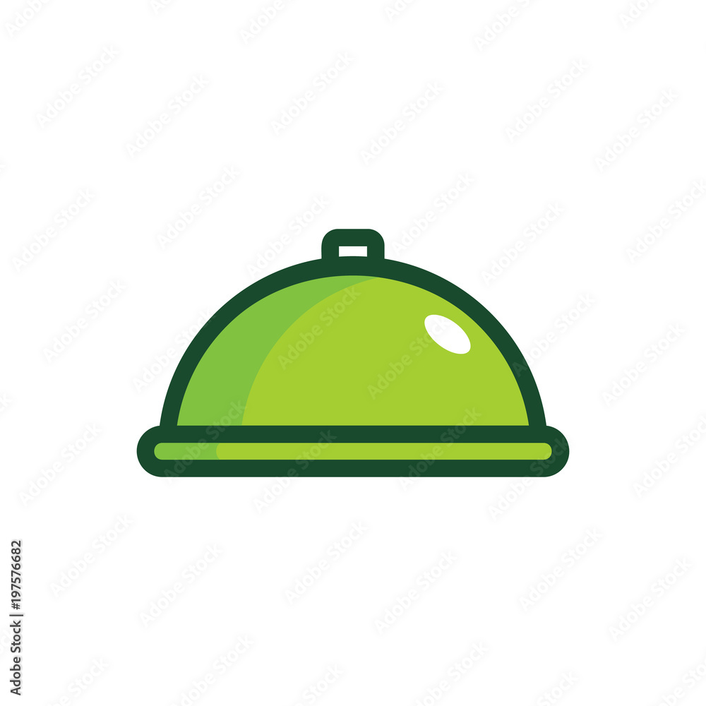 Obraz premium Food Logo Icon Design
