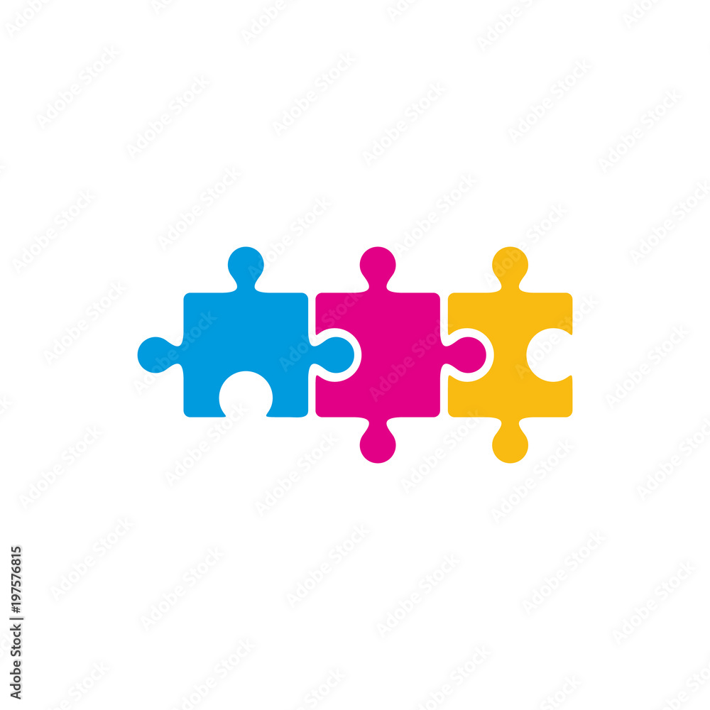 Puzzle Logo Icon Design Puzzle Logo Icon Design