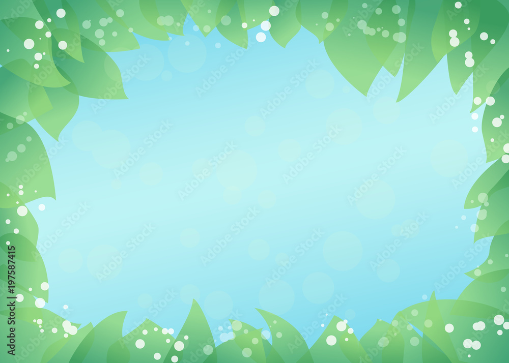 新緑　きらめき