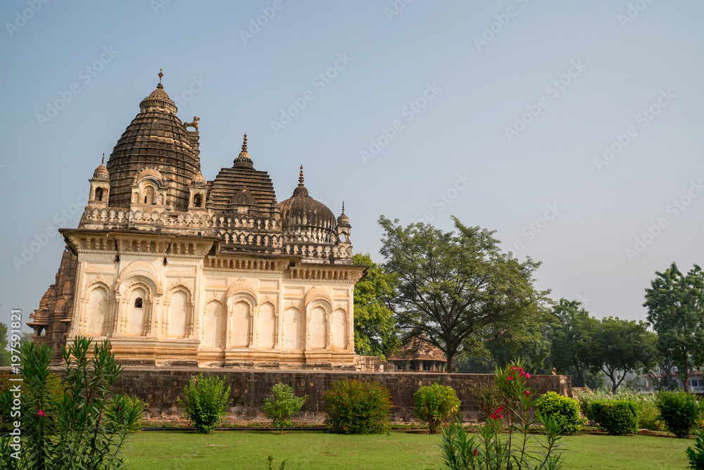 View of Islamic Temple in Khajuraho, India