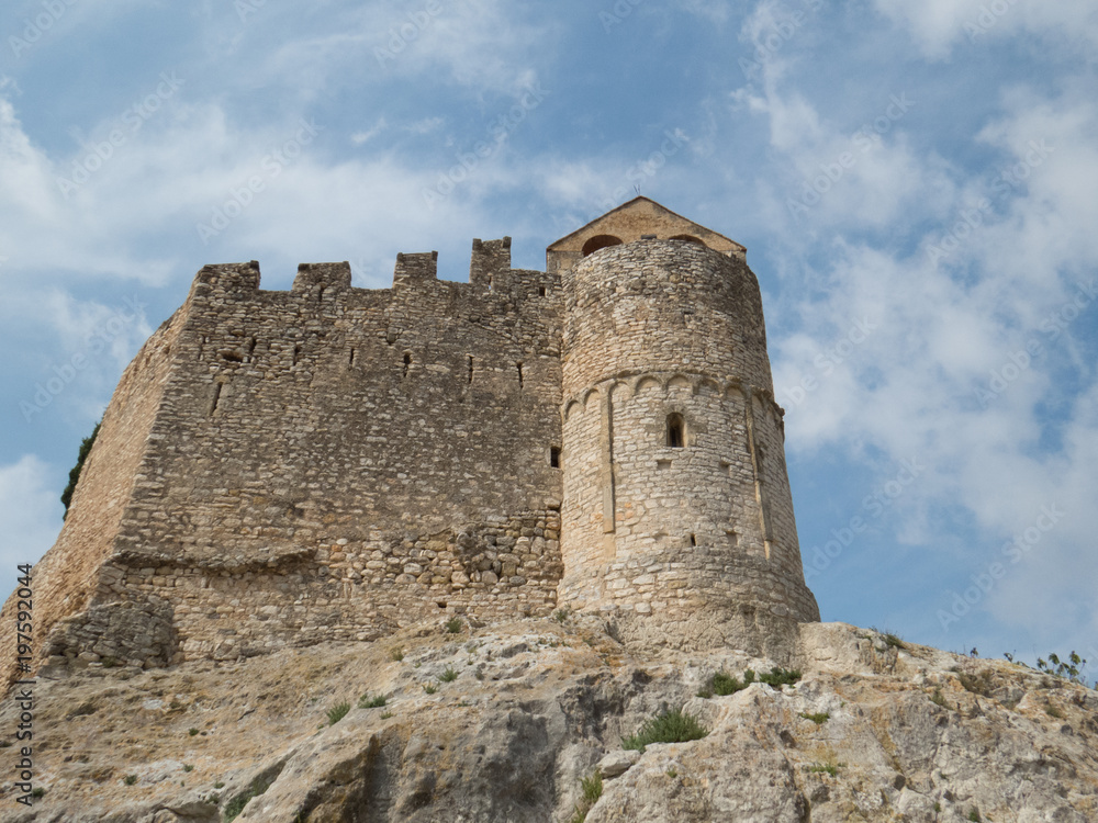 Castle in Calafell, Spain