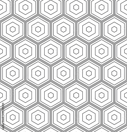 Vector seamless geometric pattern. Classic Chinese ancient fully editable ornament