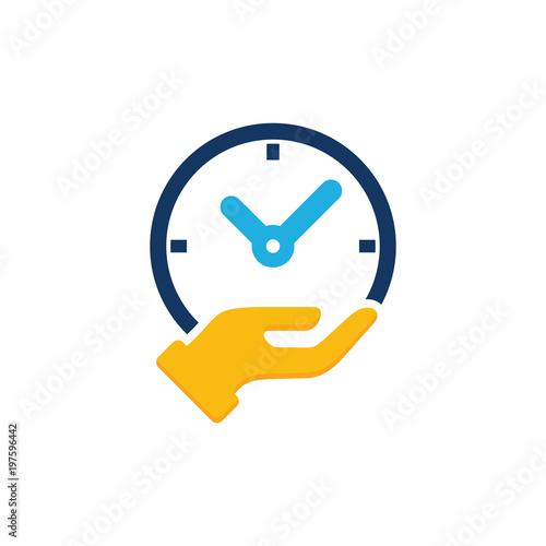 Time Care Logo Icon Design