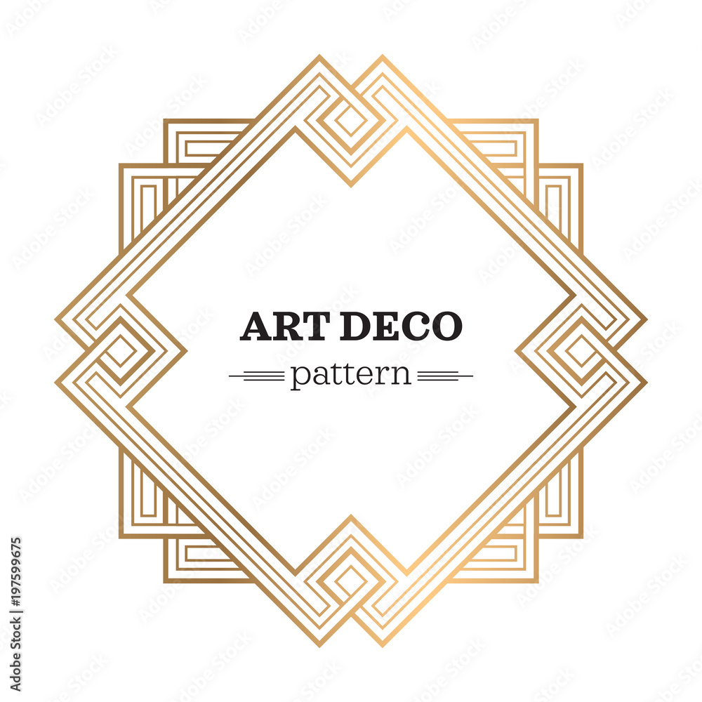 gatsby art deco background Stock Vector | Adobe Stock
