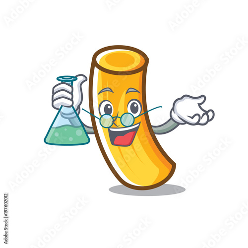Professor tortiglioni pasta character cartoon