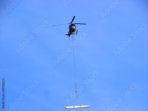 Helicopter transport beam