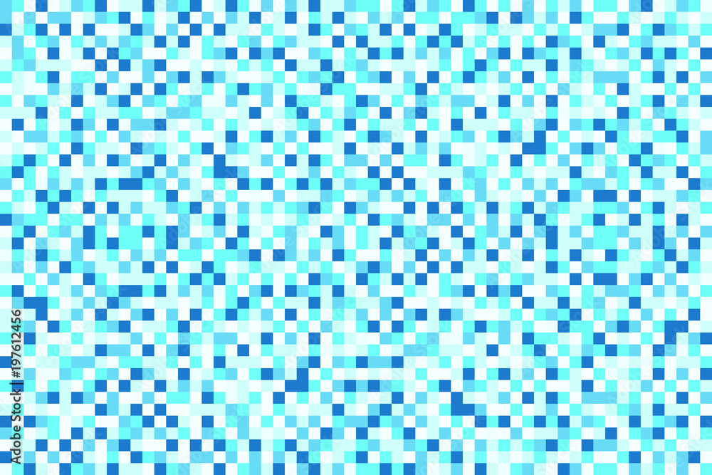 Seamless pixel blue white pattern for background vector illustration Seamless pixel blue white pattern for background vector illustration