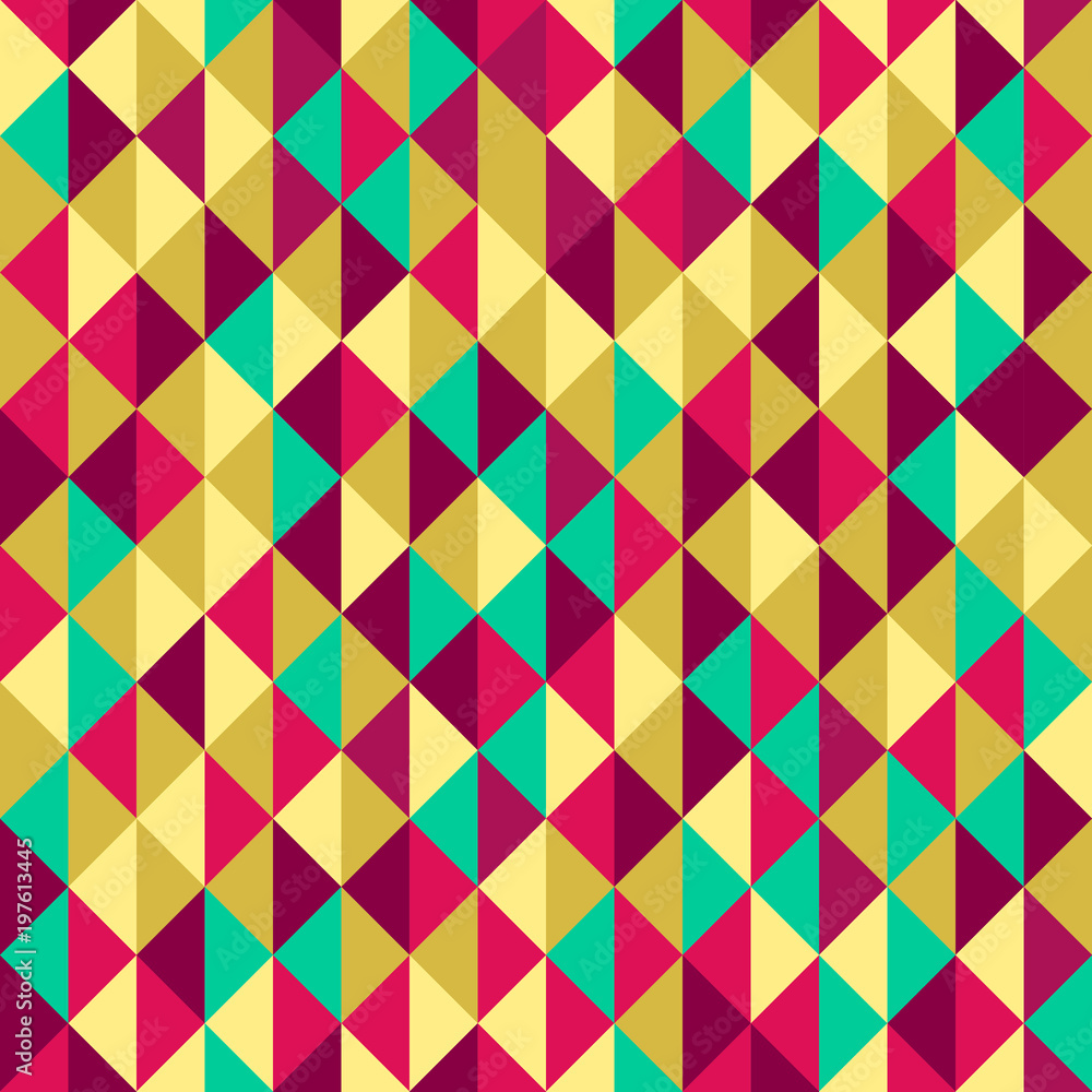 Seamless pattern with geometric figures. Vector. Seamless pattern with geometric figures. Vector.