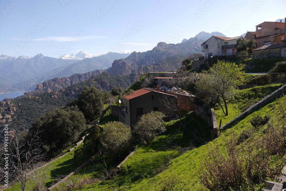 Fototapeta premium Piana, Les Calanches, Korsika