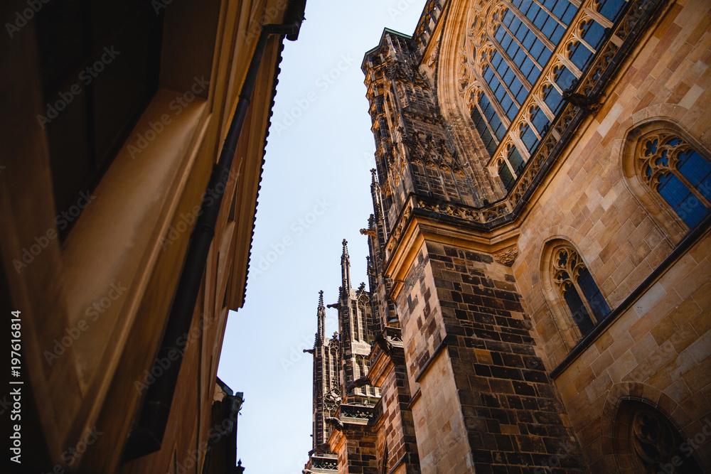 St. Vitus Cathedral in Prague Castle in Prague, Czech Republic