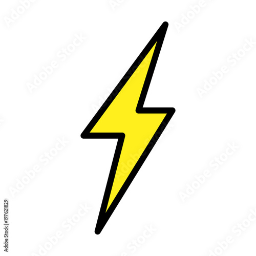 thunder ray isolated icon vector illustration design