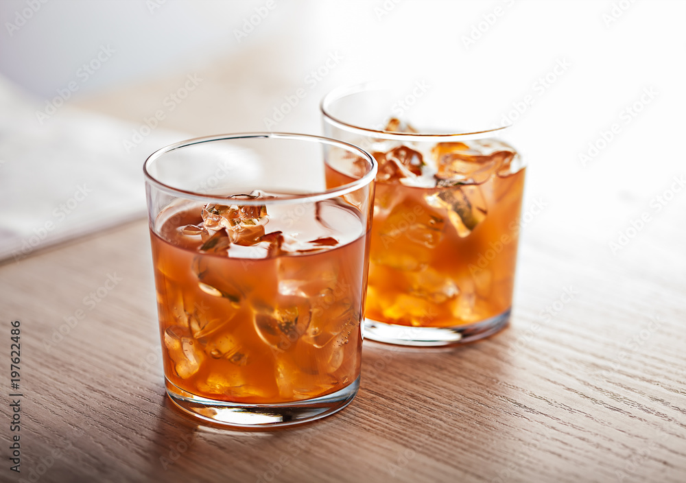 Orange cold summer cocktail drink Orange cold summer cocktail drink