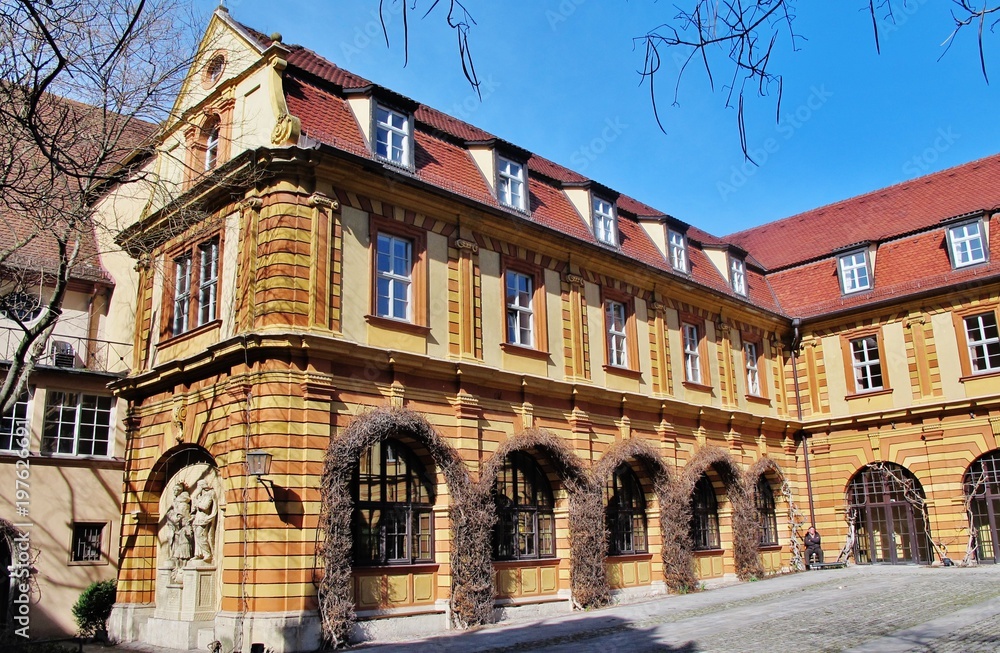 Bürgerspital, Arkadenhof, Würzburg
