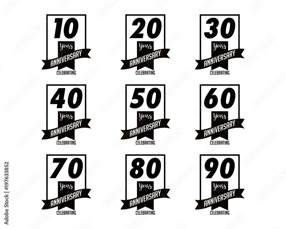 anniversary badges anniversary badges