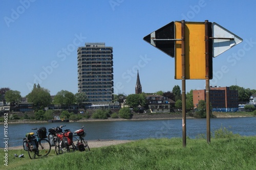 Ziel erreicht! Ruhrmündung in Duisburg