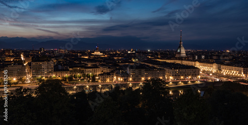 Vista panoramica di Torino