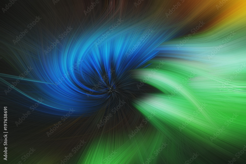 Fine art abstract background. Blue and green swirl, dynamic pattern. Fine art abstract background. Blue and green swirl, dynamic pattern.