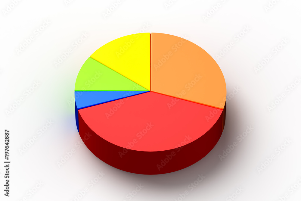 円グラフのcg Stock イラスト Adobe Stock