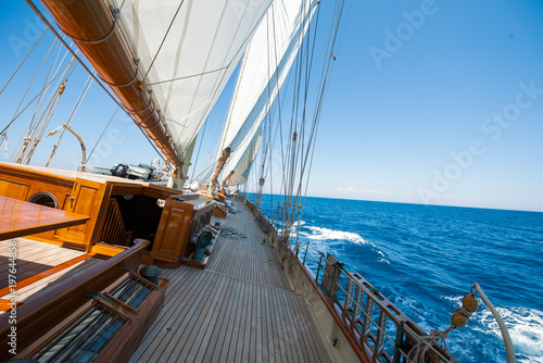 Aboard a yacht on the ionian sea © Nick