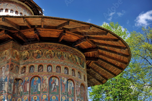 Romania. Frescoes of the Monastery of the Voronets photo