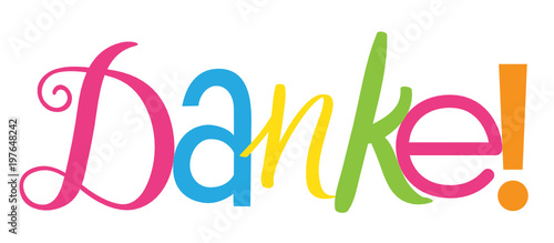 "DANKE" Karte