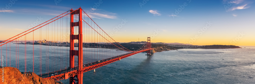 Fototapeta premium Most Golden Gate, San Francisco w Kalifornii