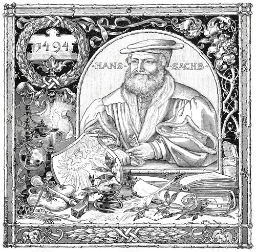 Bildnis von Hans Sachs, 1545