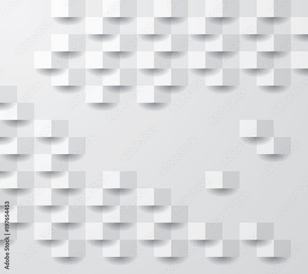 paper square 13 white