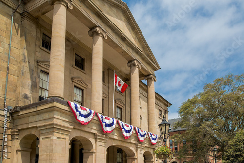 Vászonkép Province House in downtown Charlottetown, Prince Edward Island