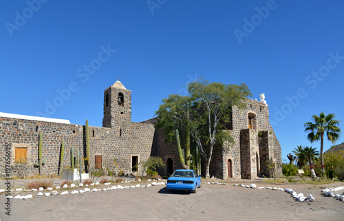 Mission Santa Rosalia de Mulege is located in the oasis of Mulege, in Mulege Municipality, northeastern Baja California Sur state, Mexico photo