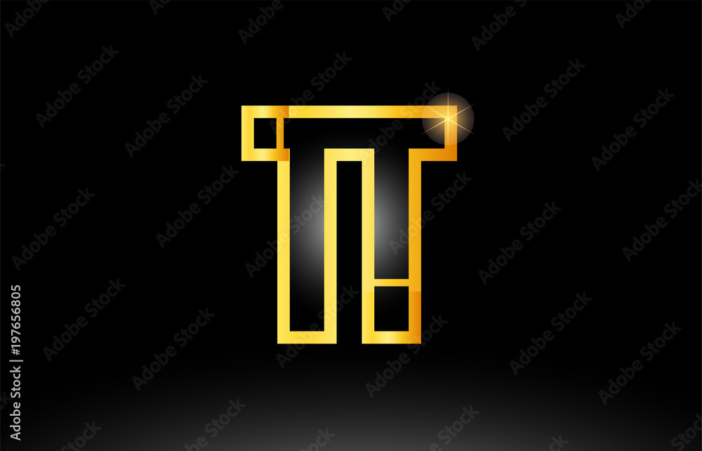 gold black alphabet letter tt t t logo combination icon design gold black alphabet letter tt t t logo combination icon design