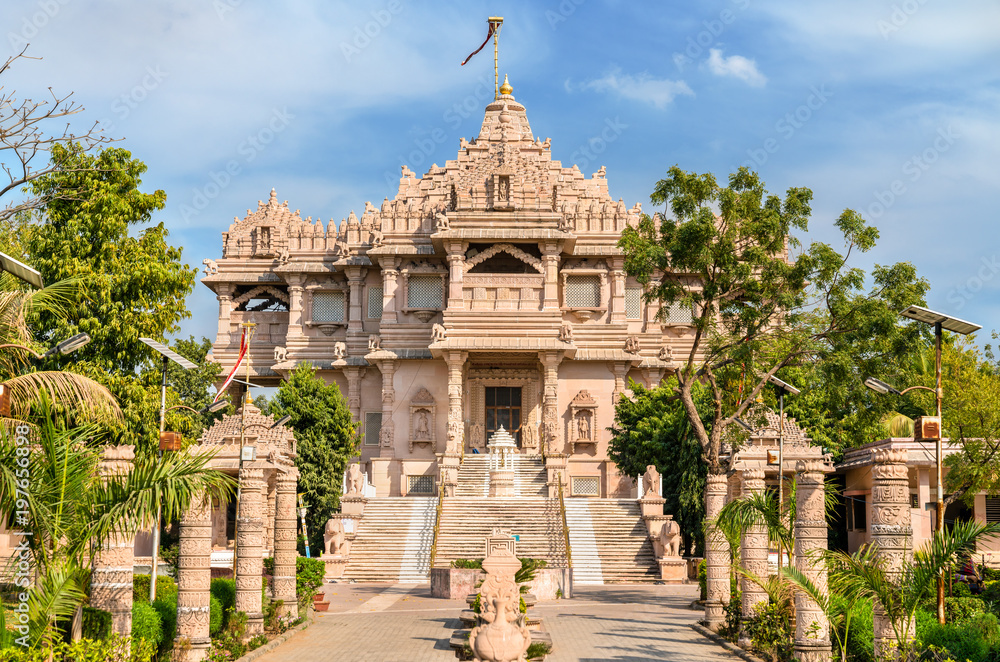 Borij Derasar, a Jain Temple in Gandhinagar - Gujarat, India Borij Derasar, a Jain Temple in Gandhinagar - Gujarat, India
