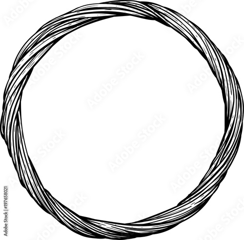 branch round frame