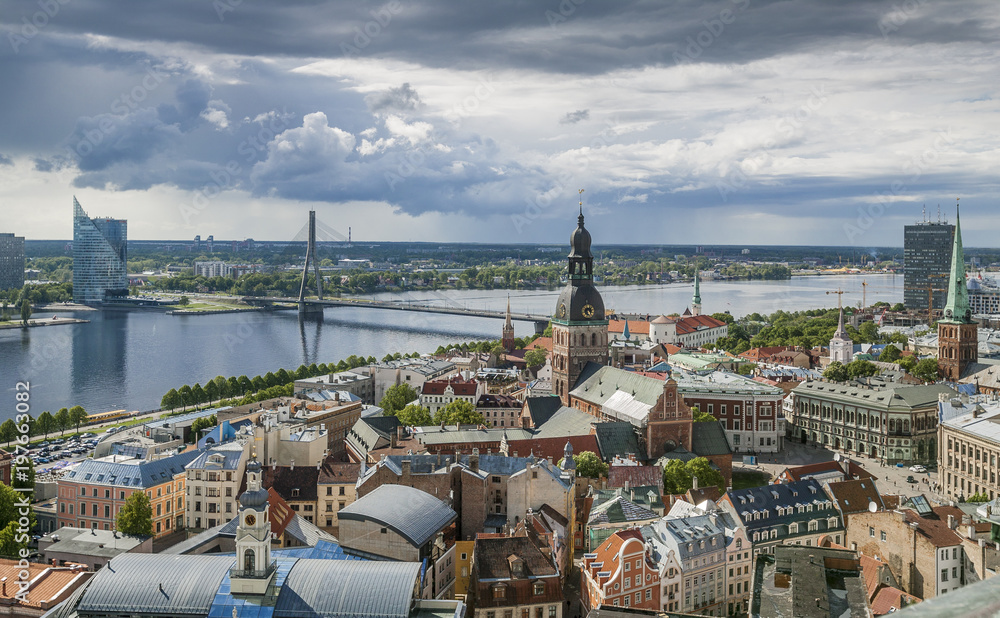 Riga, die Hauptstadt von Lettland