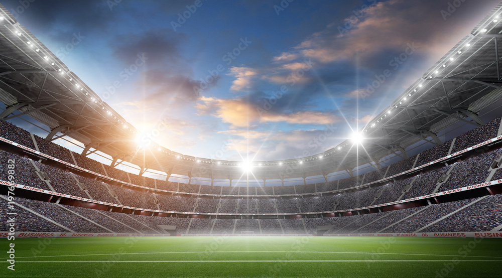 Naklejka premium The stadium