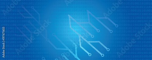 Abstract digital background with technology circuit board texture.