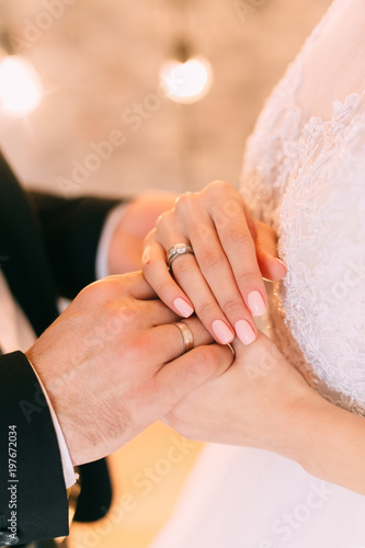 Togetherness wedding rinrgs hands love