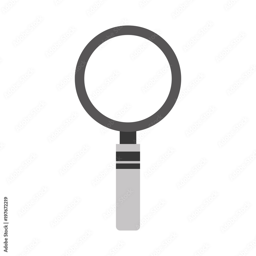 magnifier glass search analysis icon vector illustration magnifier glass search analysis icon vector illustration