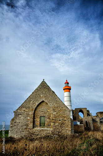 Saint Mathieu lighthouse, Brittany photo