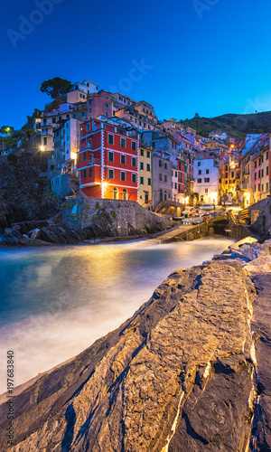 View on the colorful houses...